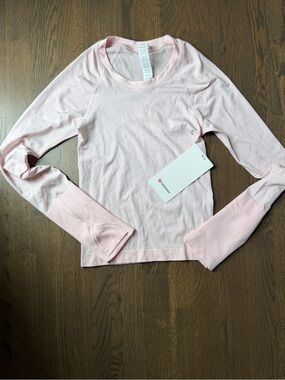 Lulu lemon Light Pink Swiftly Tech Long Sleeve